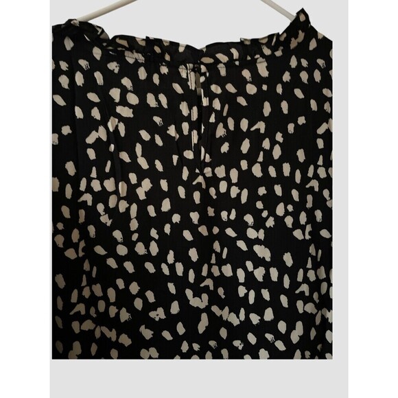 Hayden LA Women’s Dress Mini Asymmetrical Flowy Keyhole Back 3/4 Sleeve Lg NWT - Picture 6 of 7